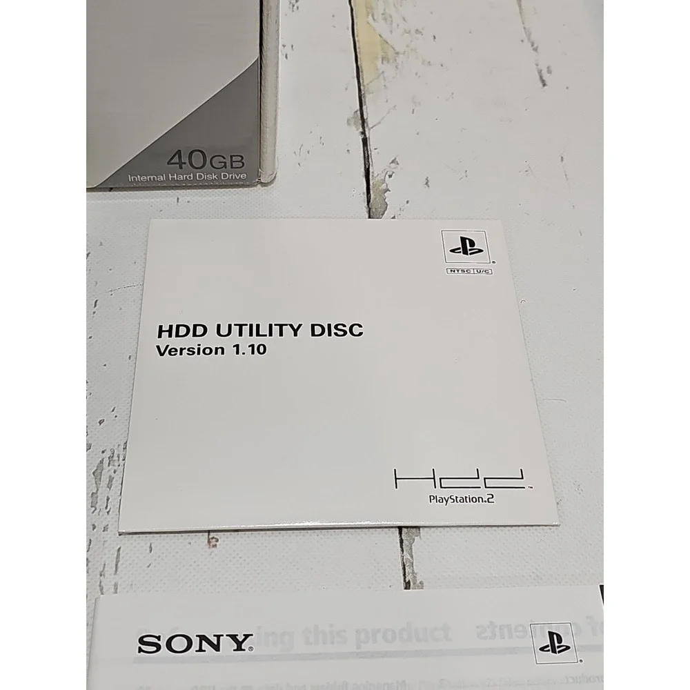 Final Fantasy XI Online PlayStation 2 Hard Disk Drive Bundle NO HARD-DRIVE